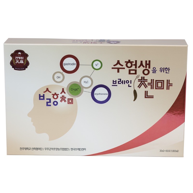 Thiên ma dành cho học sinh, sinh viên, người làm việc trí óc (Korea Brain Gastrodia Elata for Teen)